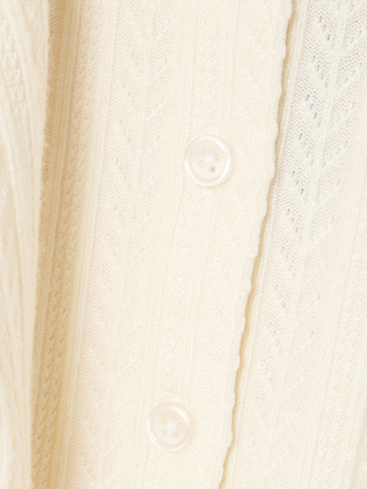 Veronica Beard Lira Pointelle-knit Cardigan In Brown