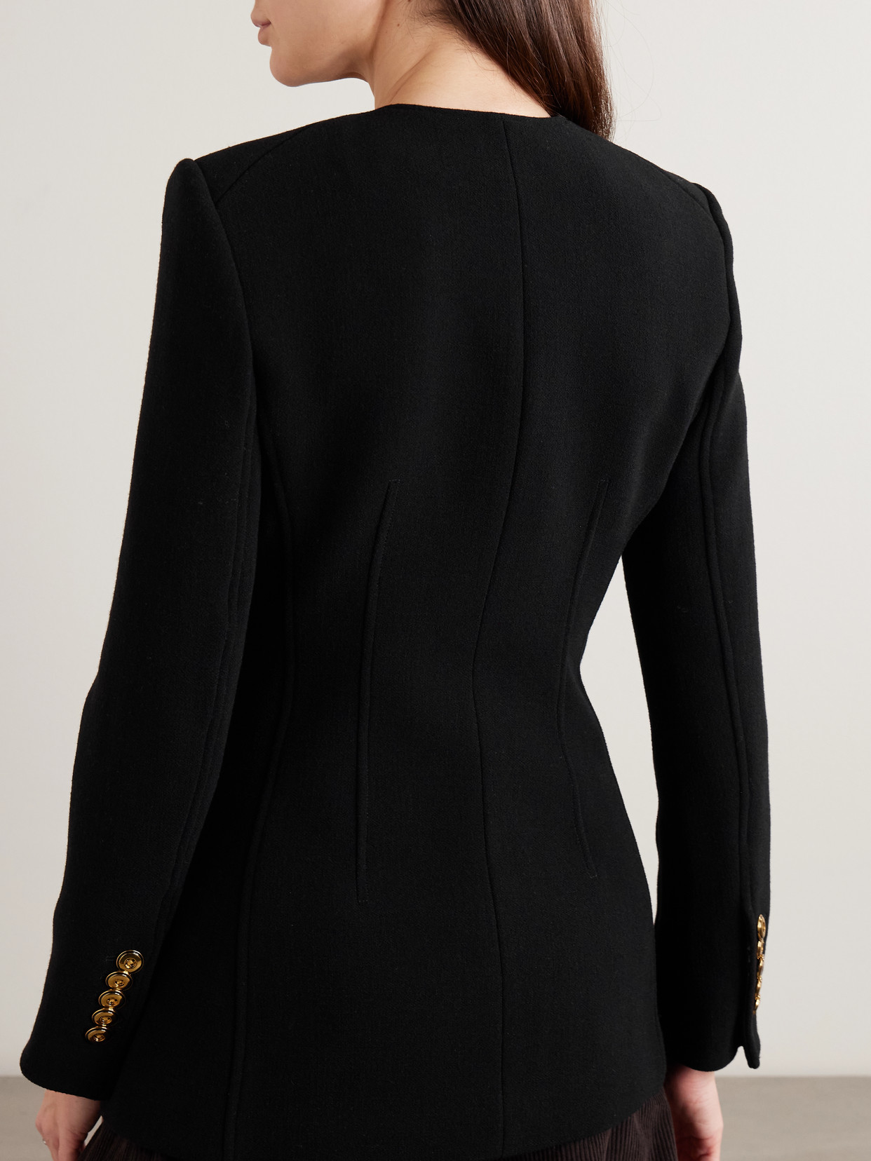 Veronica Beard Jessup Wool-blend Jacket In Black