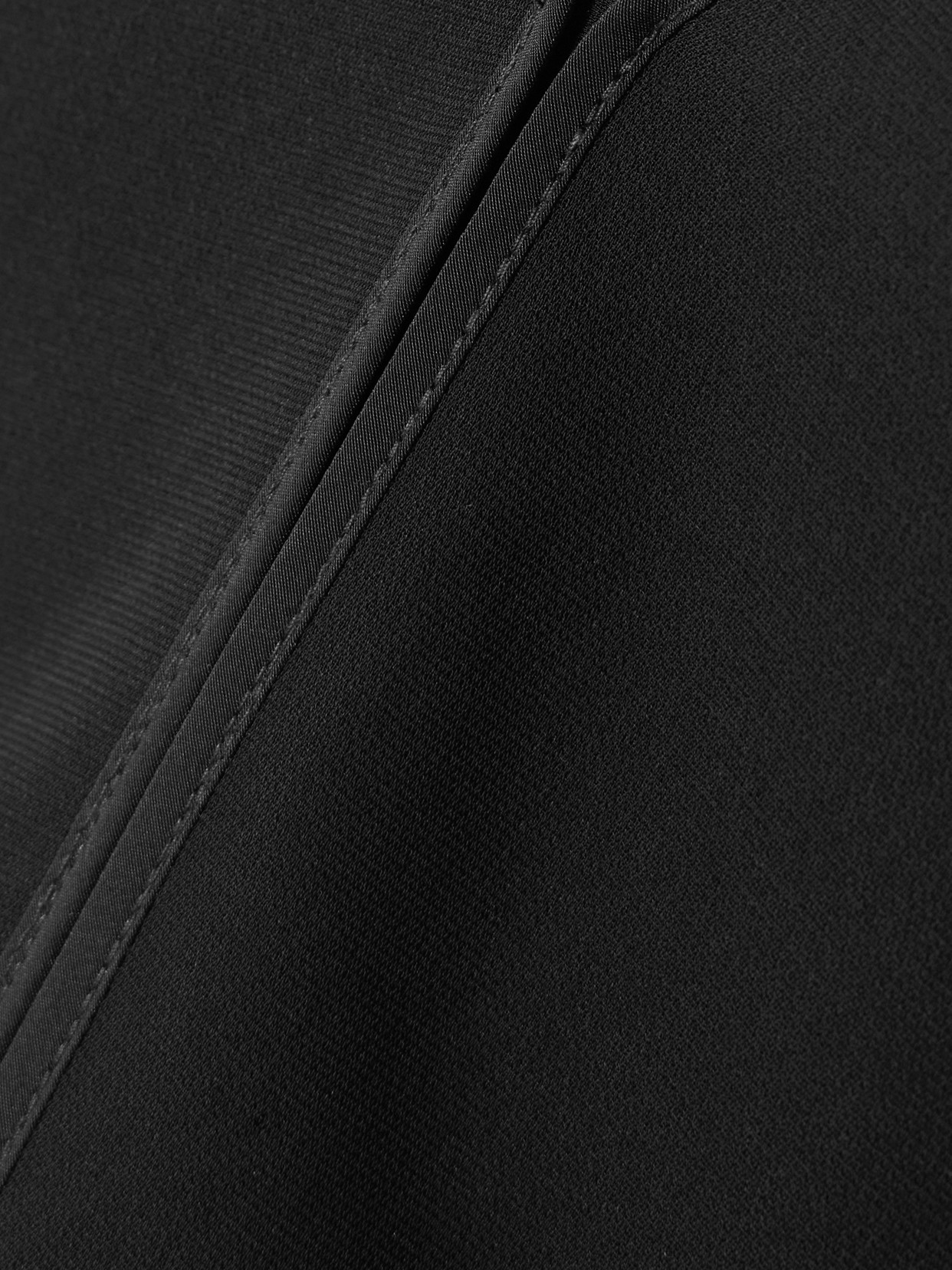 Maticevski Kombat Crepe Top In Black