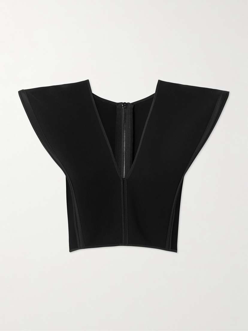 Maticevski Kombat Crepe Top