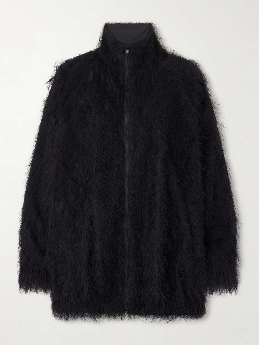 The Frankie Shop Baxter Fringed Shell Jacket