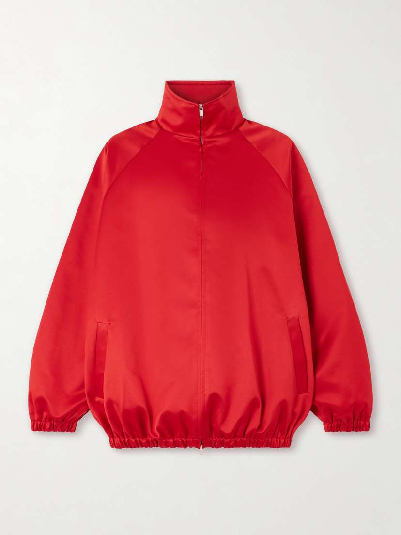 The Frankie Shop Baxter Satin Jacket