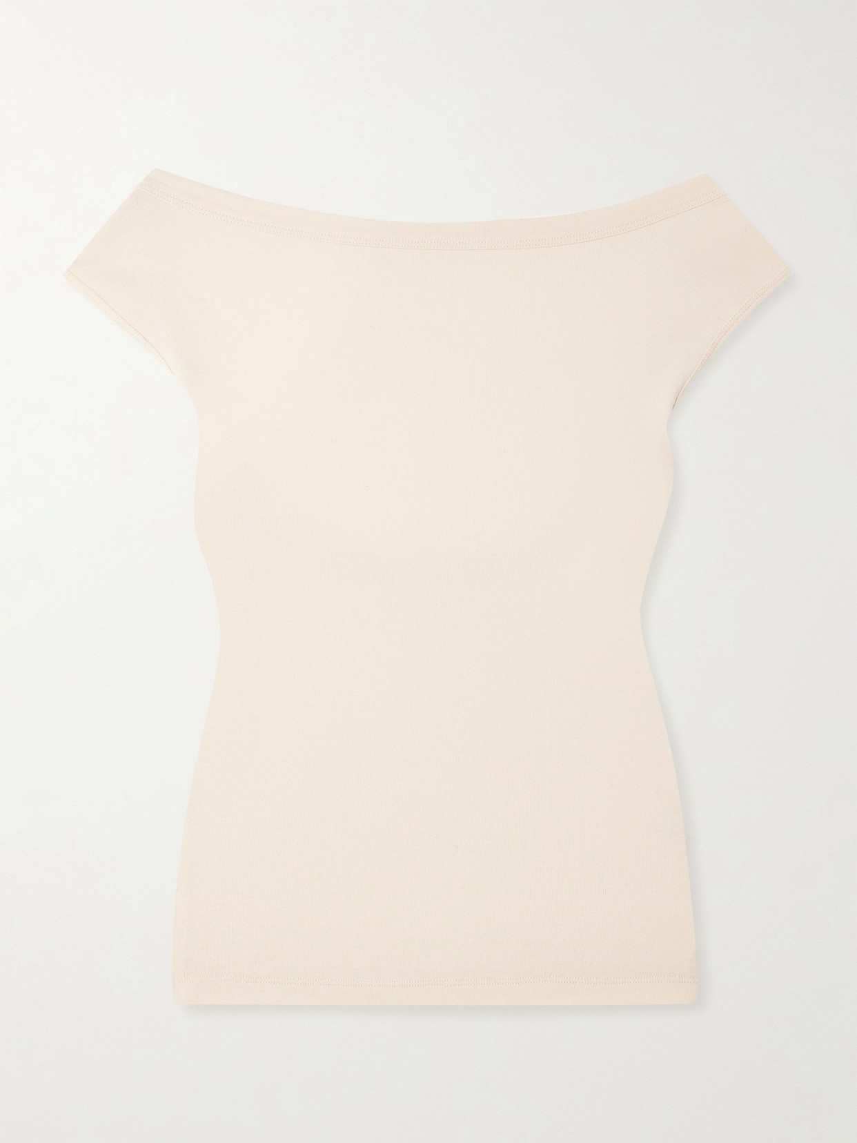 St Agni Organic Cotton-jersey Top In Pink