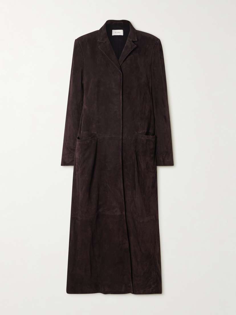 St. Agni Suede Coat