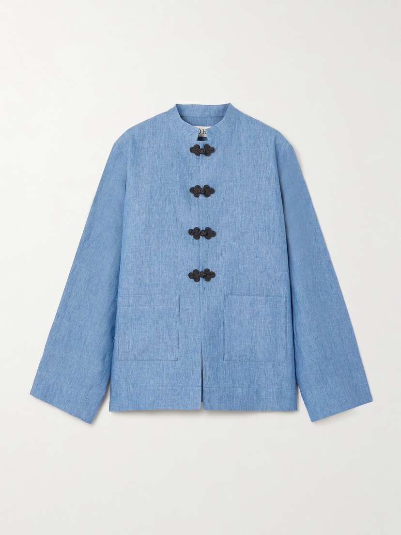 RÓHE Mandarin Linen Jacket