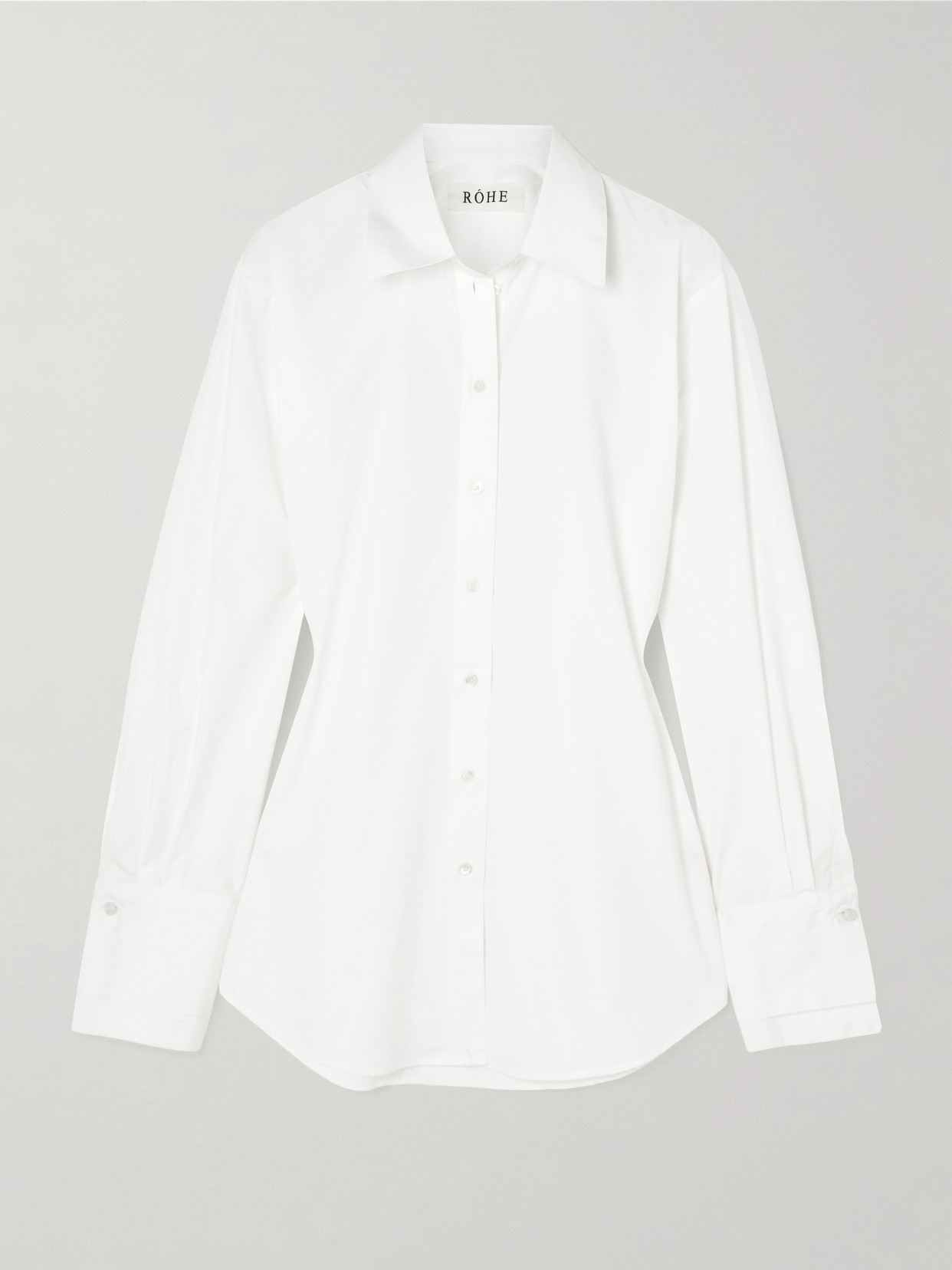 Rohe Cotton-poplin Shirt In White