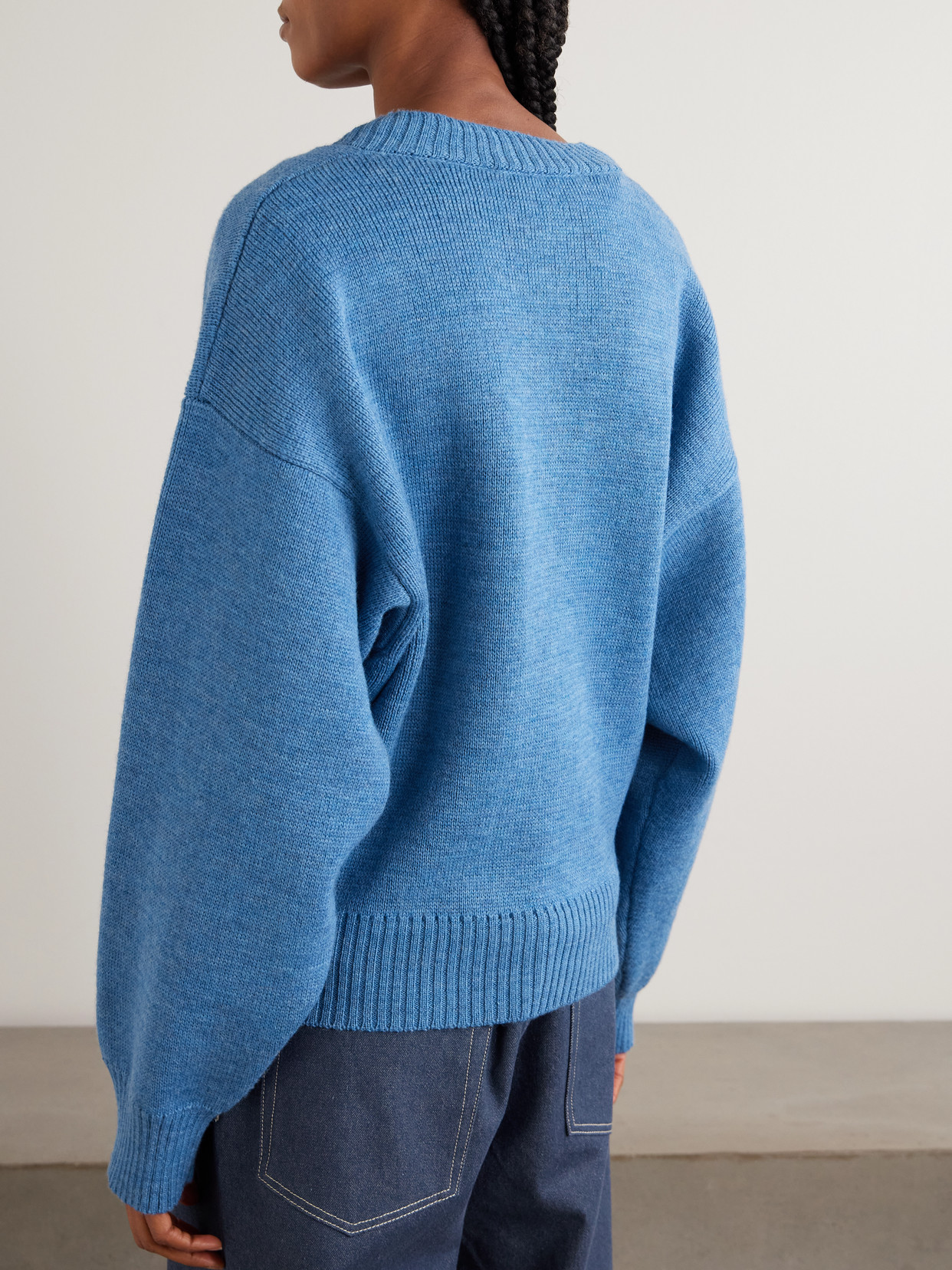Rohe Wool Sweater In Blue
