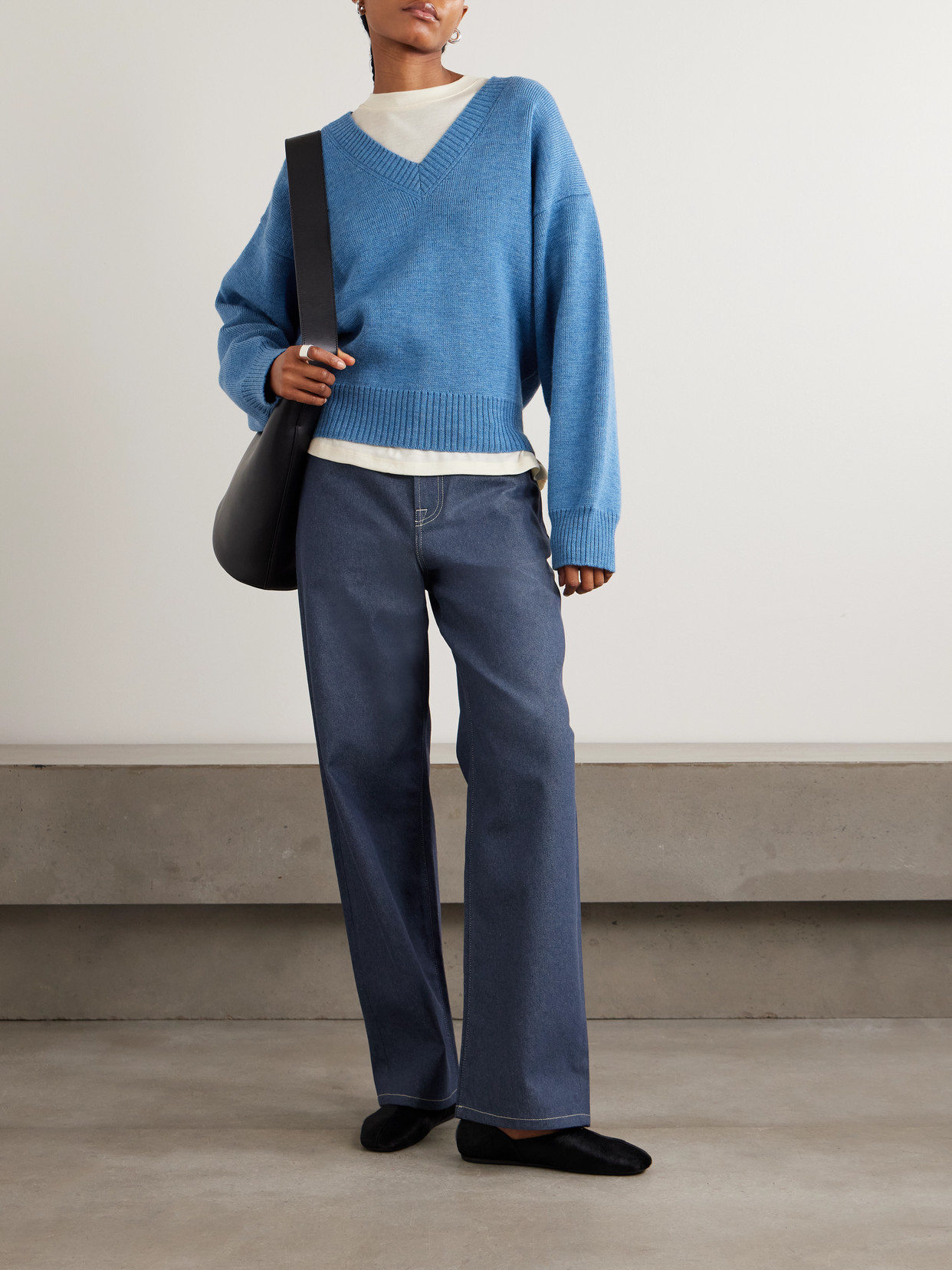 Rohe Wool Sweater In Blue