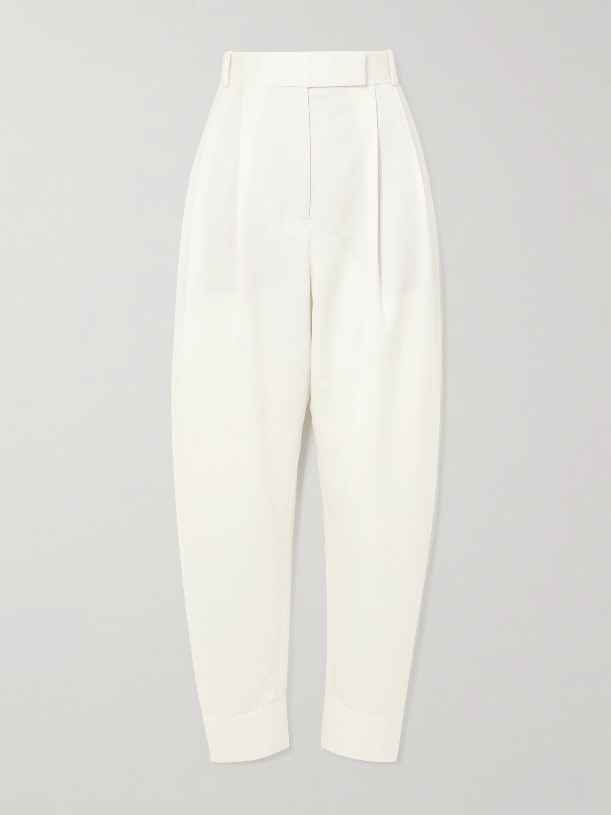 Róhe Wool-blend twill wide-leg pants