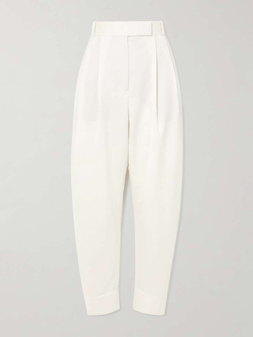 RÓHE Wool-blend Twill Wide-leg Pants