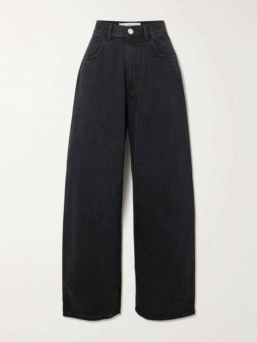 RÓHE High-rise Wide-leg Jeans