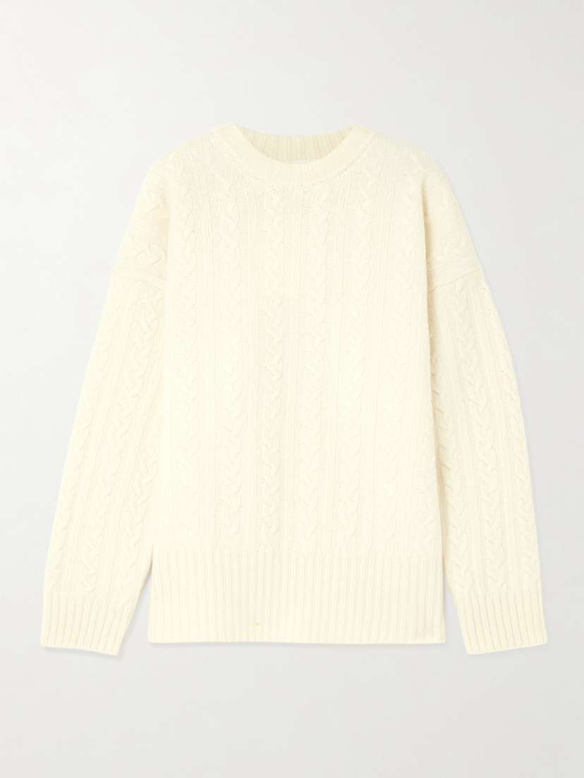 RÓHE Cable-knit Wool Sweater