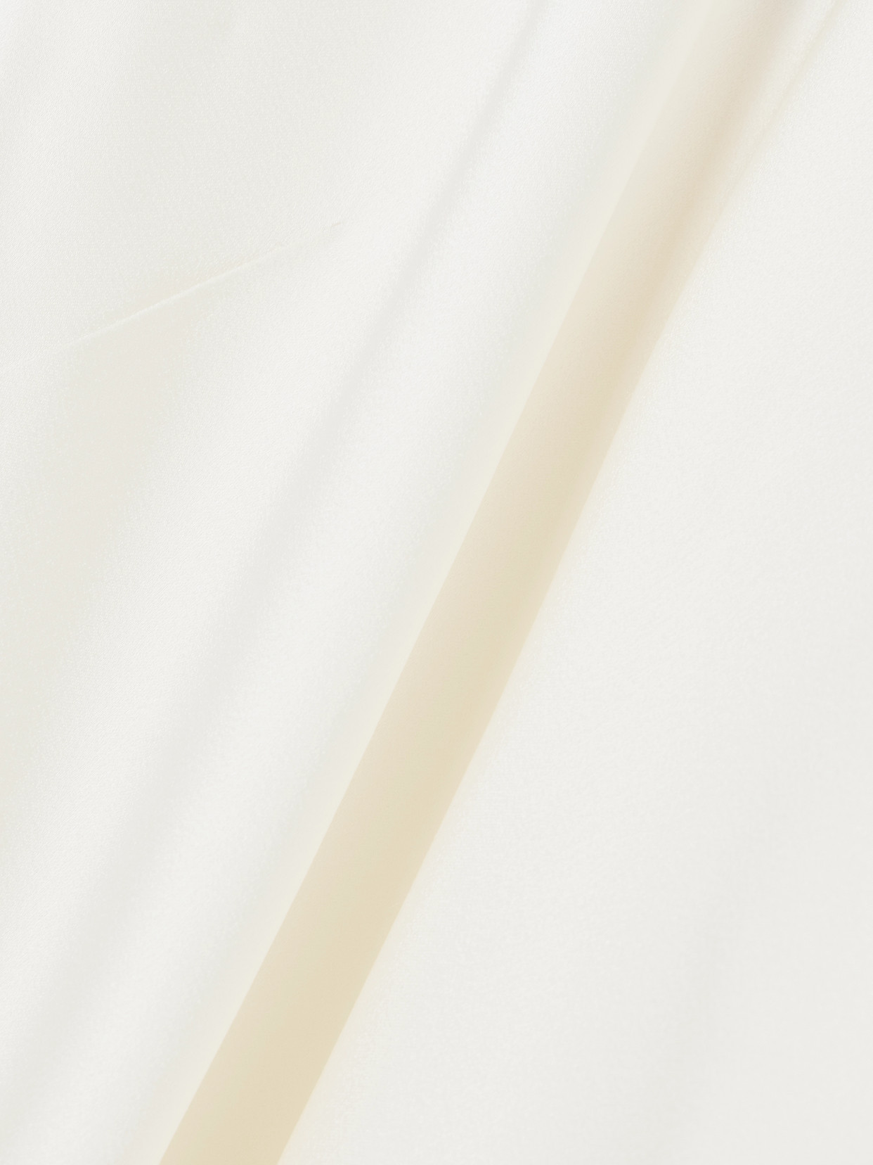 Róhe - Draped Satin Turtleneck Top