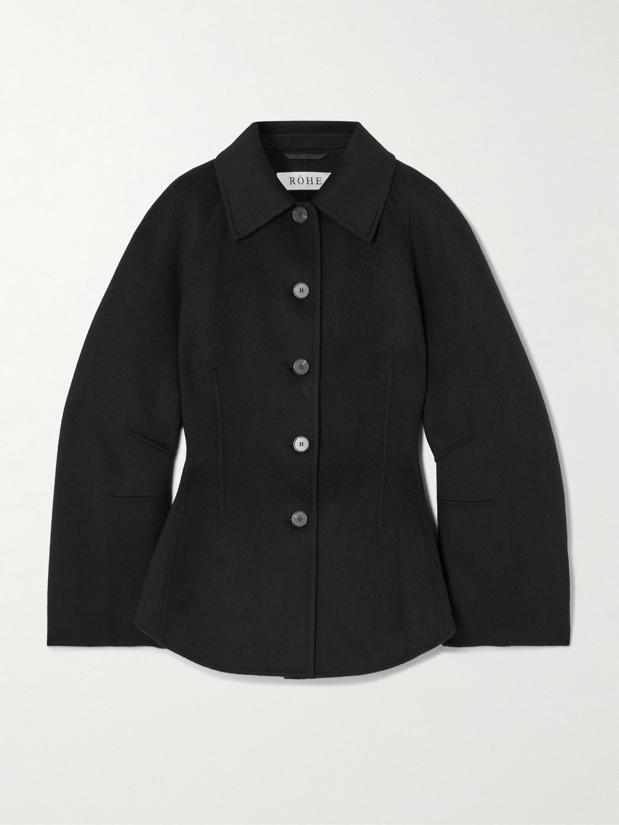 Rohe Wool Jacket In Black