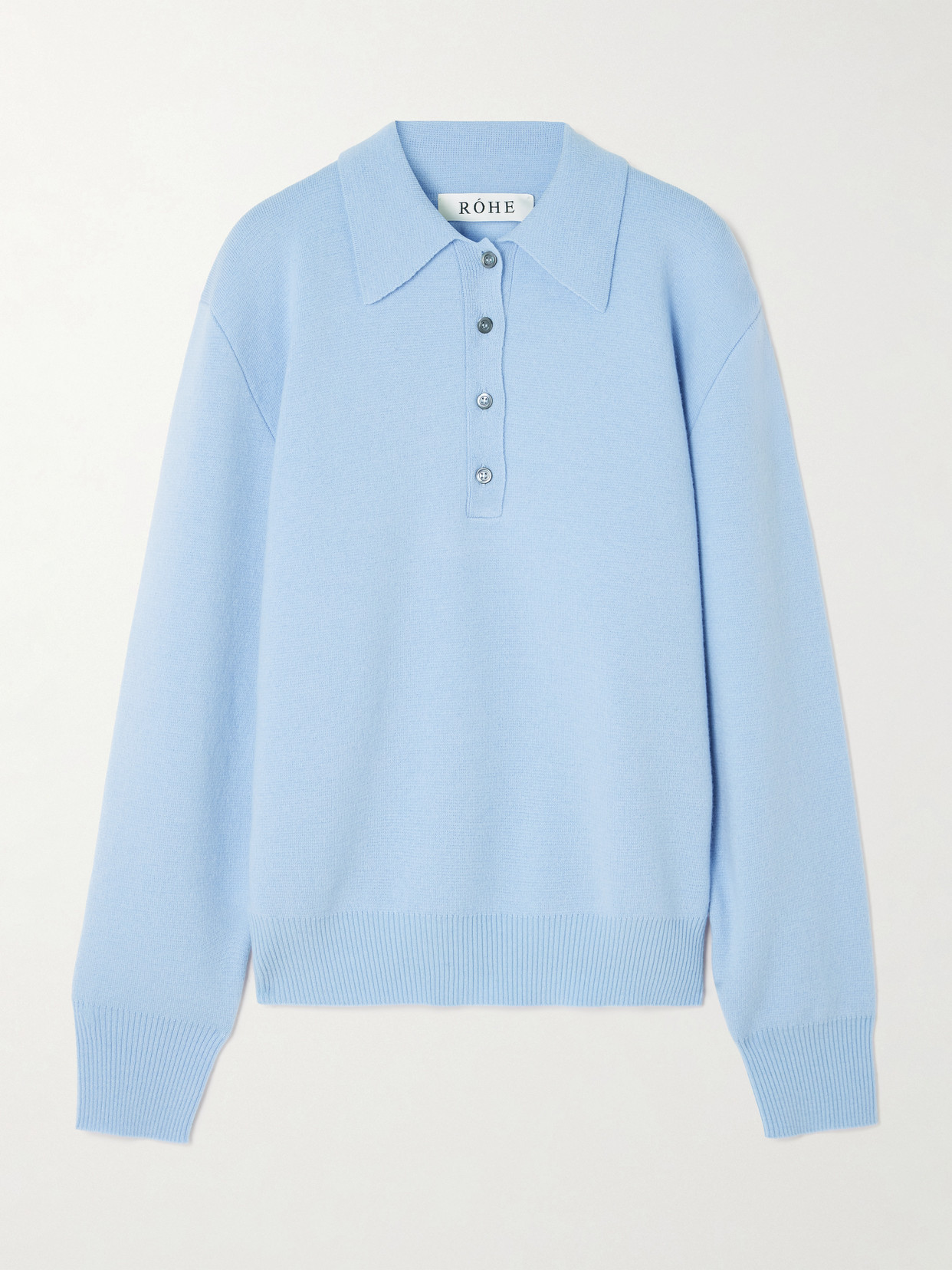 Róhe - Wool And Cashmere-Blend Polo