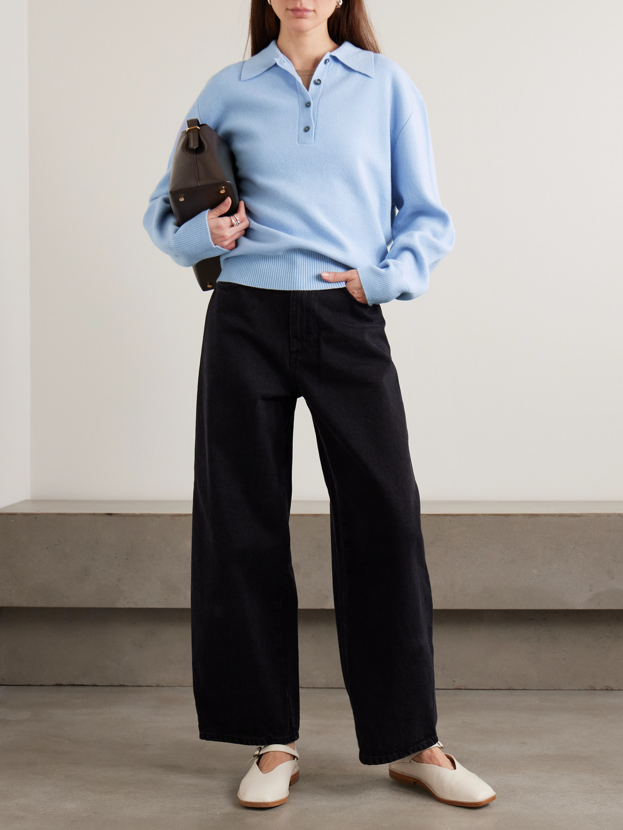 Róhe - Wool And Cashmere-Blend Polo