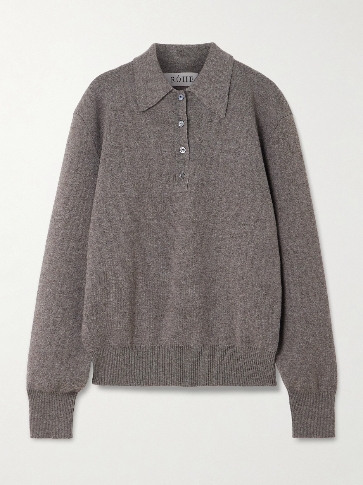 Róhe - Wool And Cashmere-Blend Polo