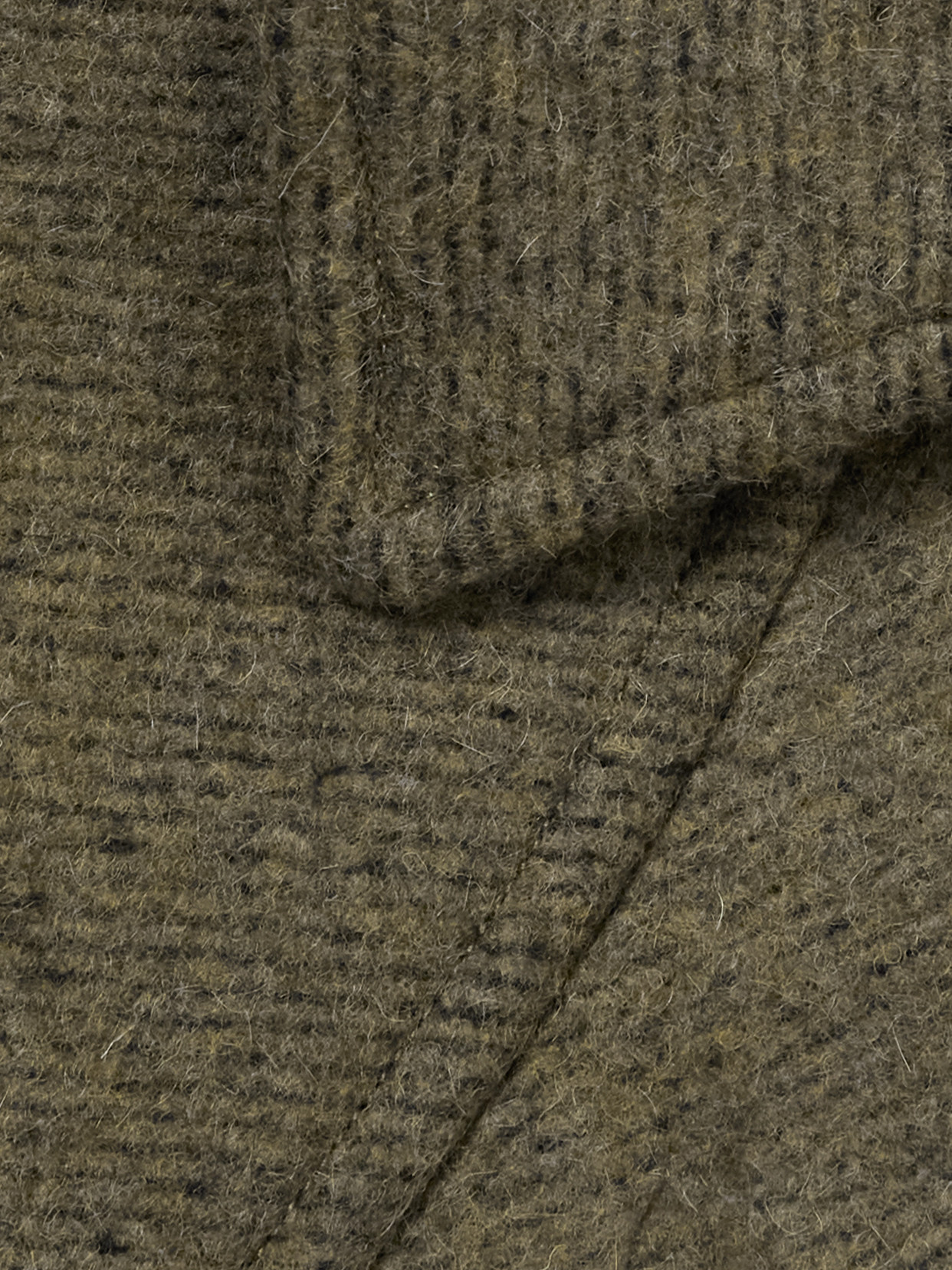 Rohe Leandra Alpaca-blend Coat In Green