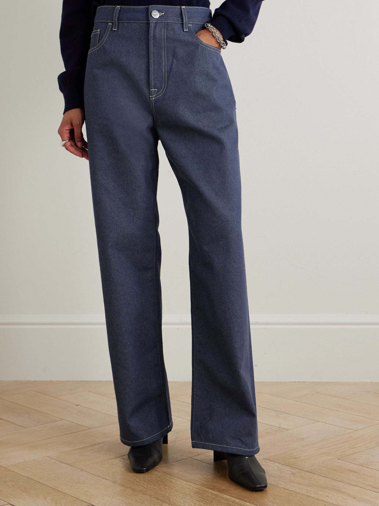 Róhe - High-Rise Wide- Leg