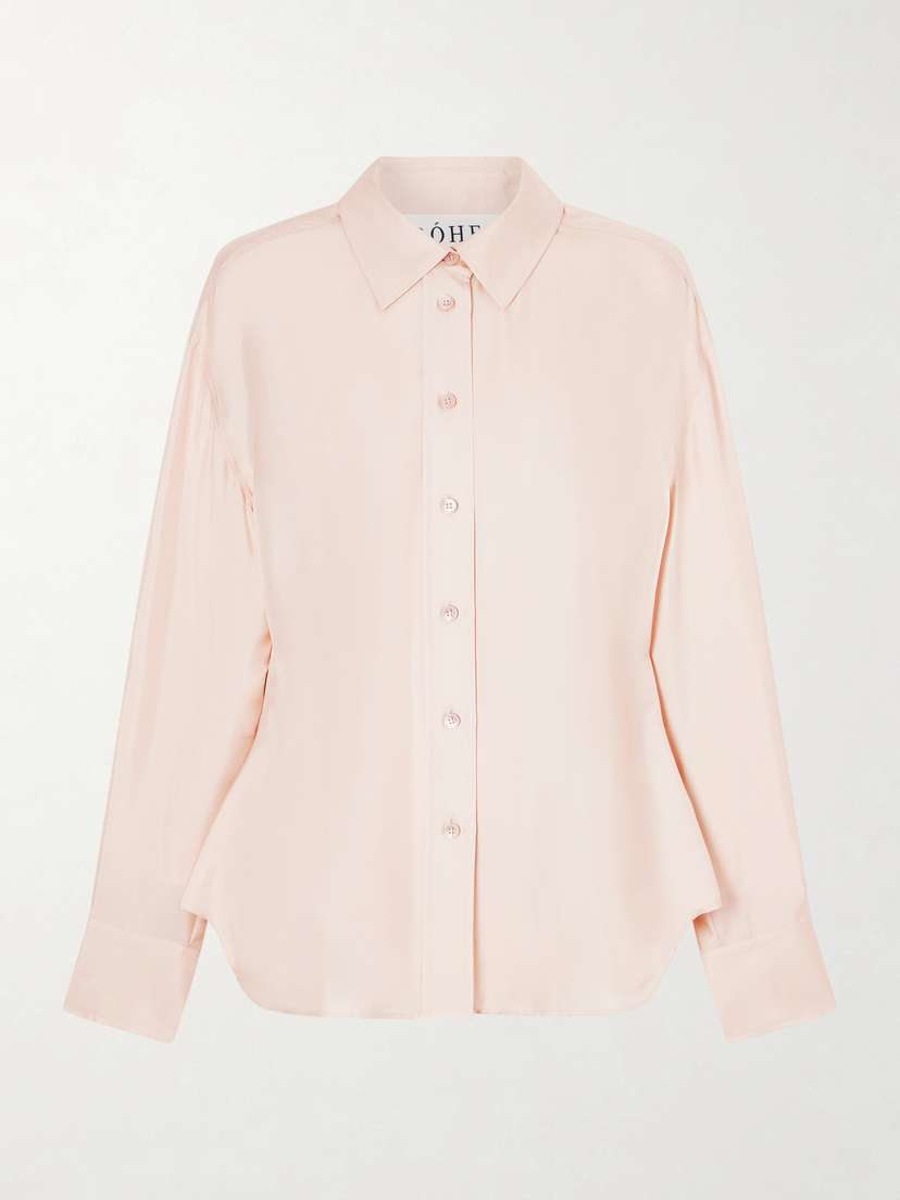 RÓHE Shaped Silk-twill Shirt