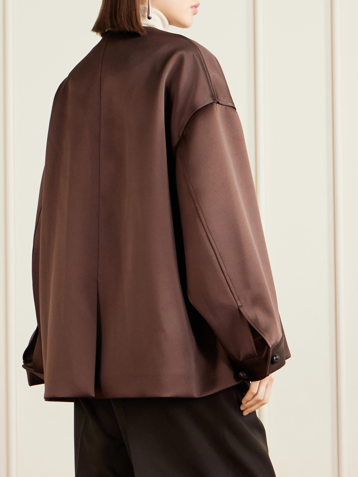 Róhe - Recycled-Satin Jacket