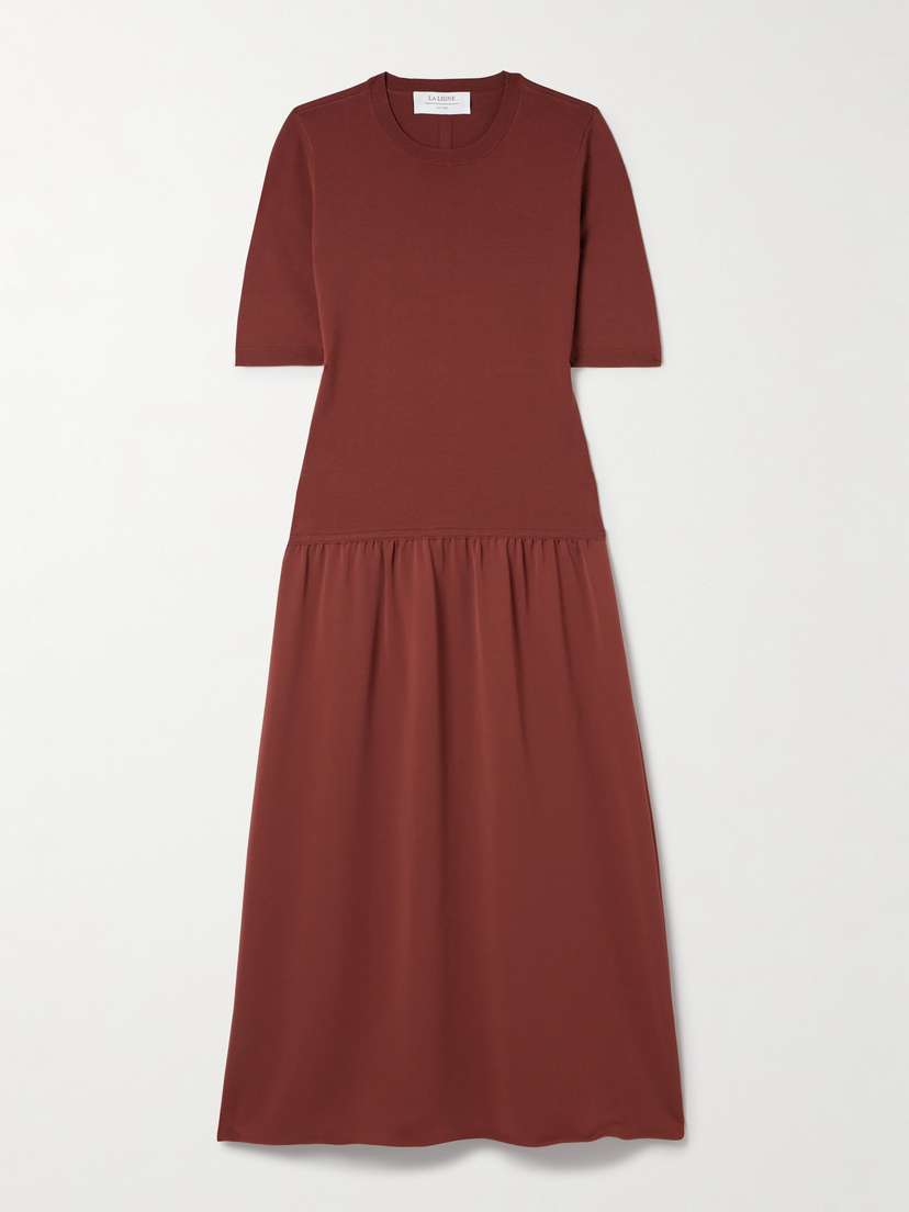 La Ligne Sloane Stretch-knit Midi Dress