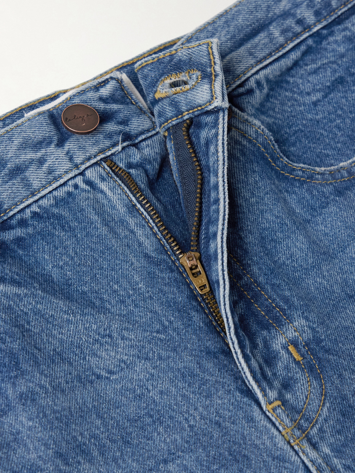 La Ligne Marilyn High-rise Barrel-leg Jeans In Animal Print