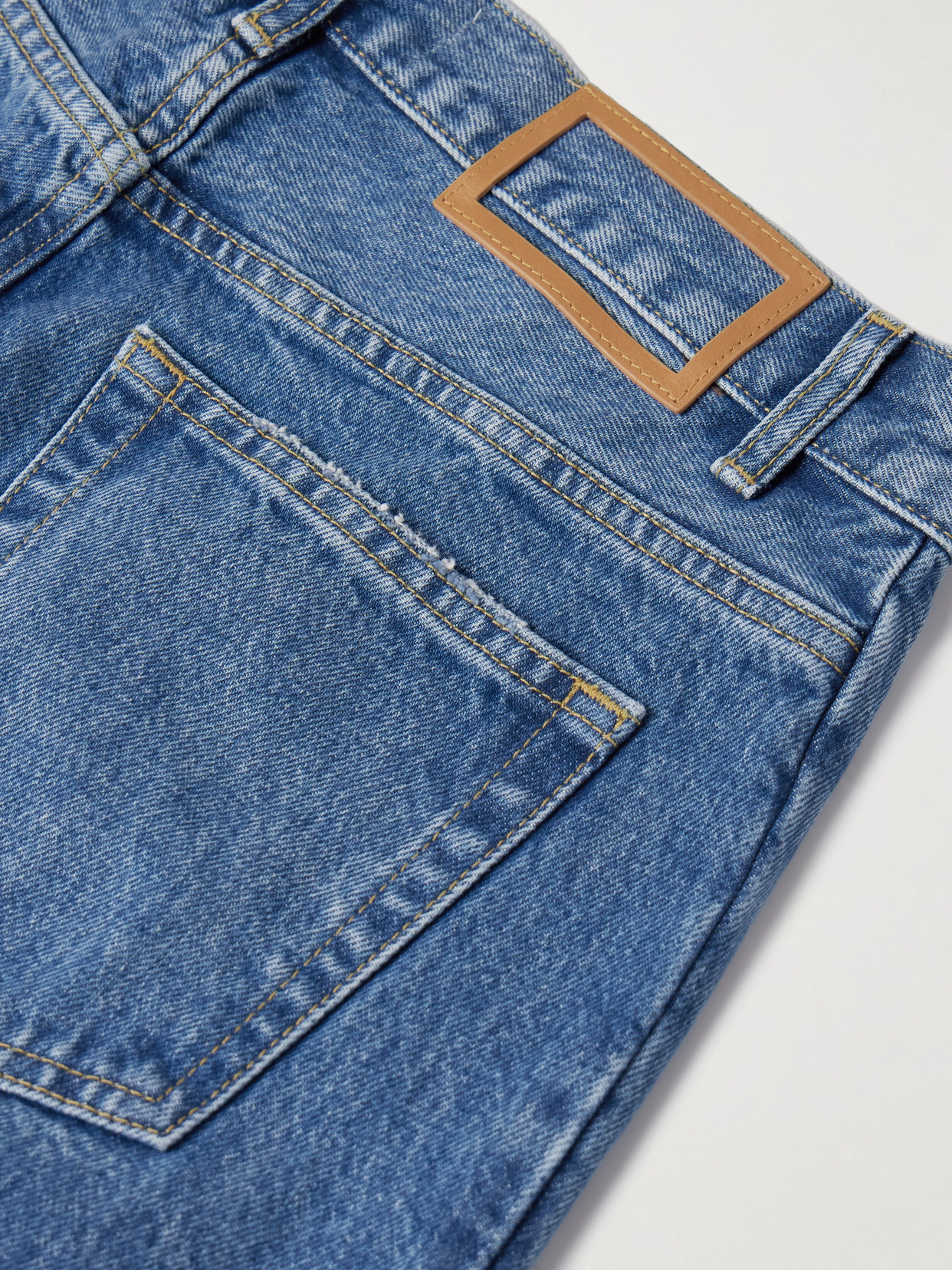 La Ligne Marilyn High-rise Barrel-leg Jeans In Animal Print