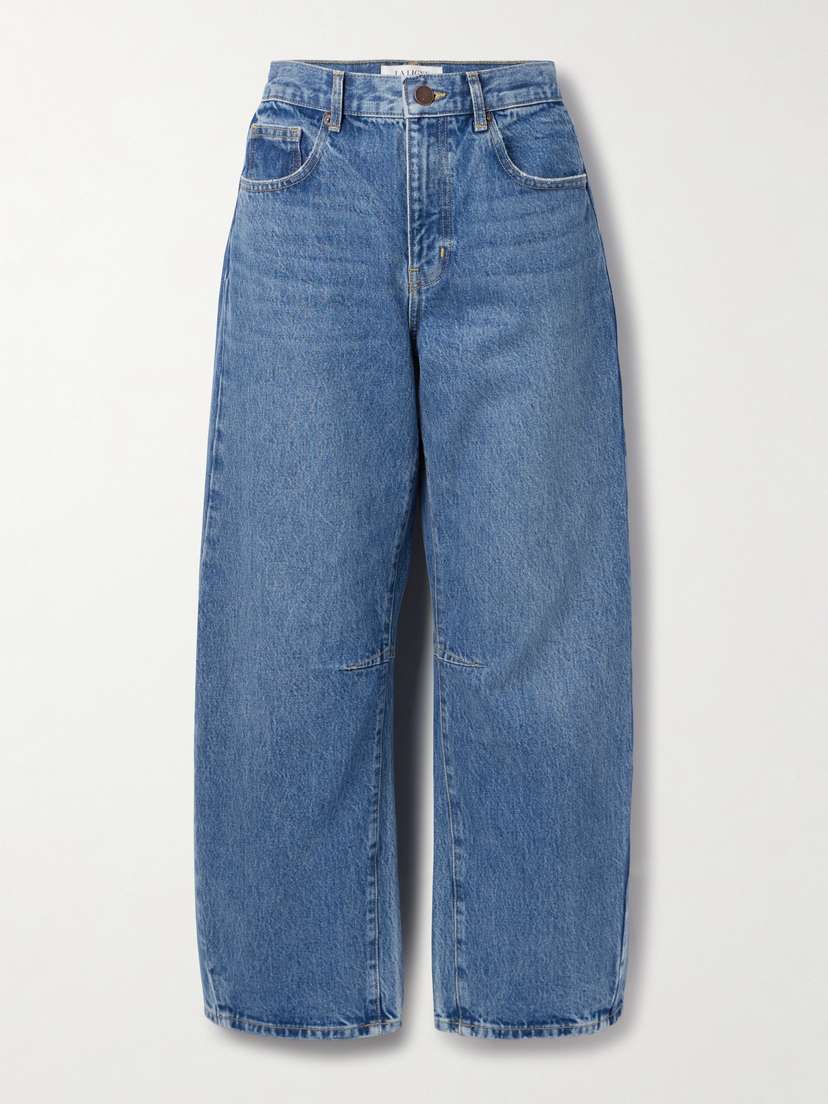 La Ligne The Megalyn High-rise Barrel-leg Jeans