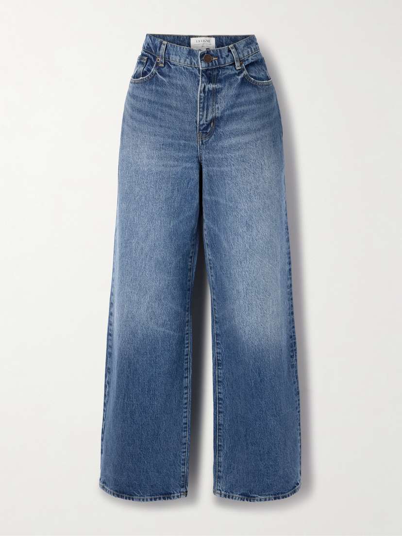 La Ligne Isadora High-rise Wide-leg Jeans
