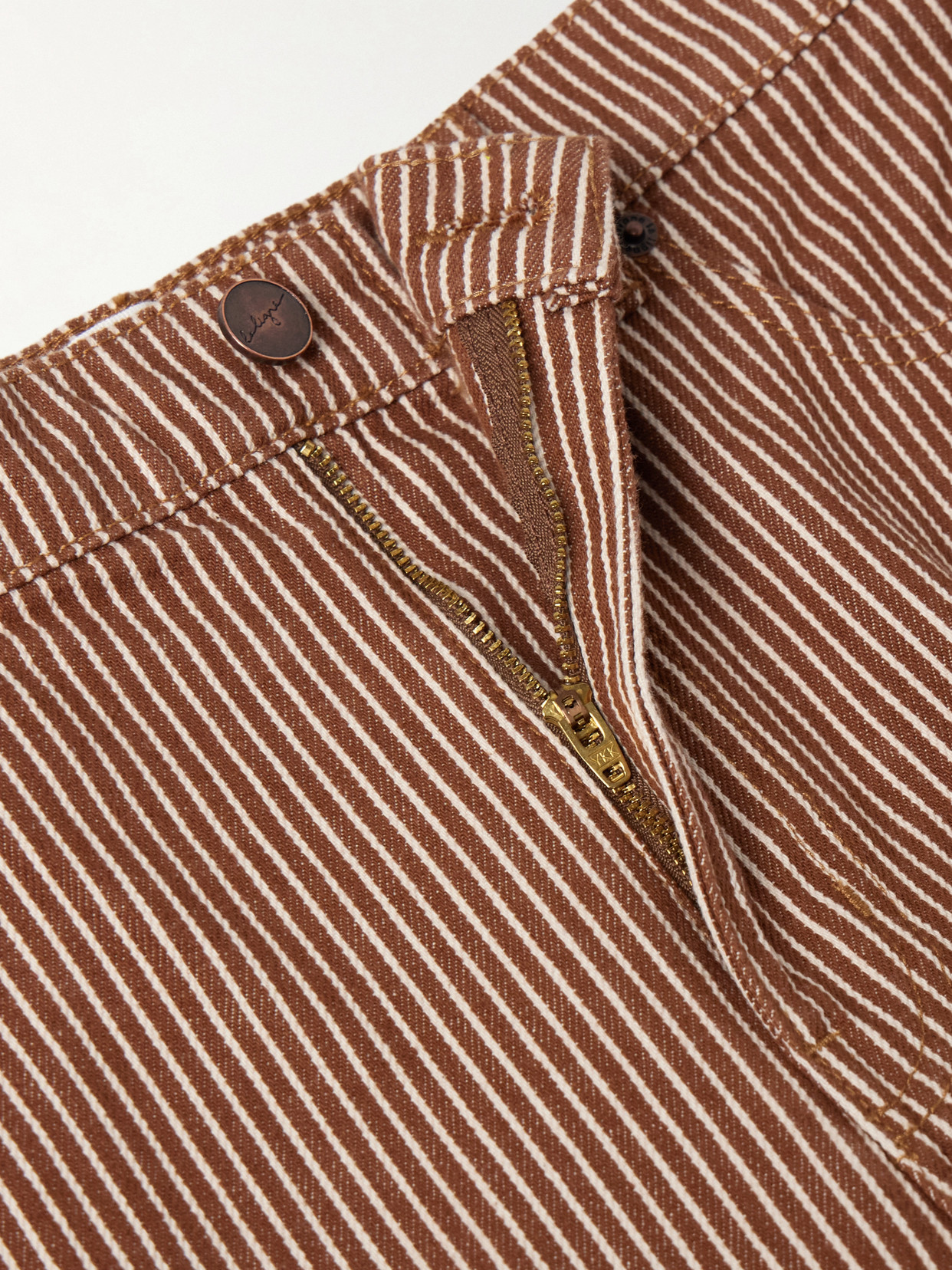 La Ligne Isadora Striped Cotton Wide-leg Pants In Multi