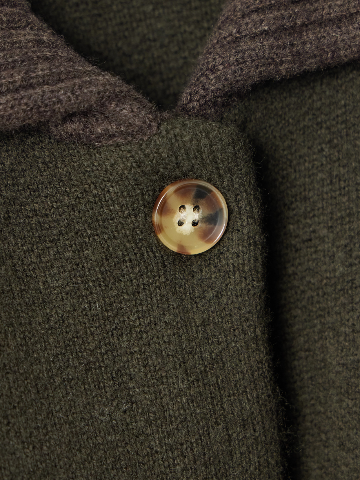 La Ligne Mini Theodore Wool And Cashmere-blend Jacket In Green