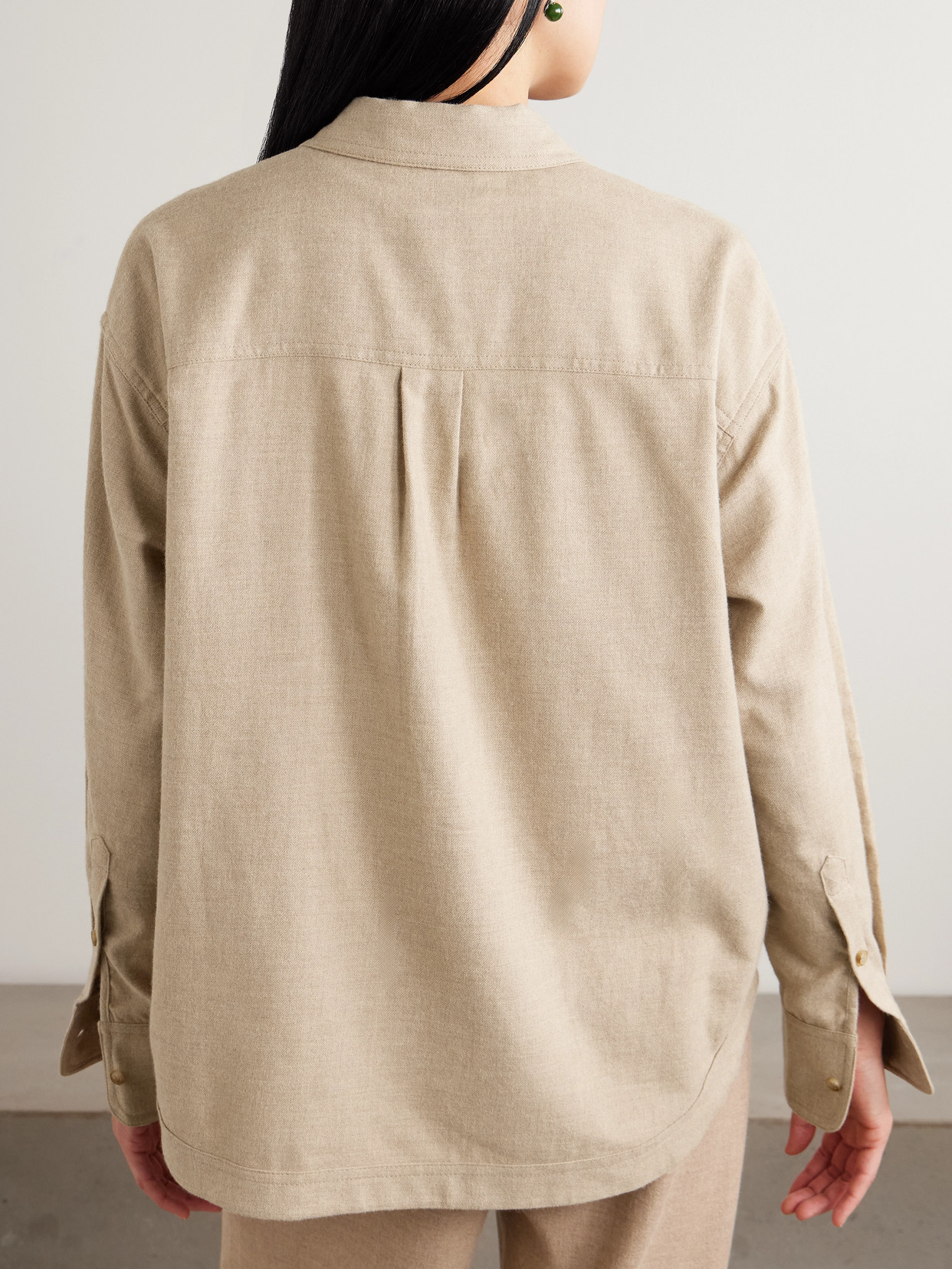 Ewan Cotton-Flannel Shirt