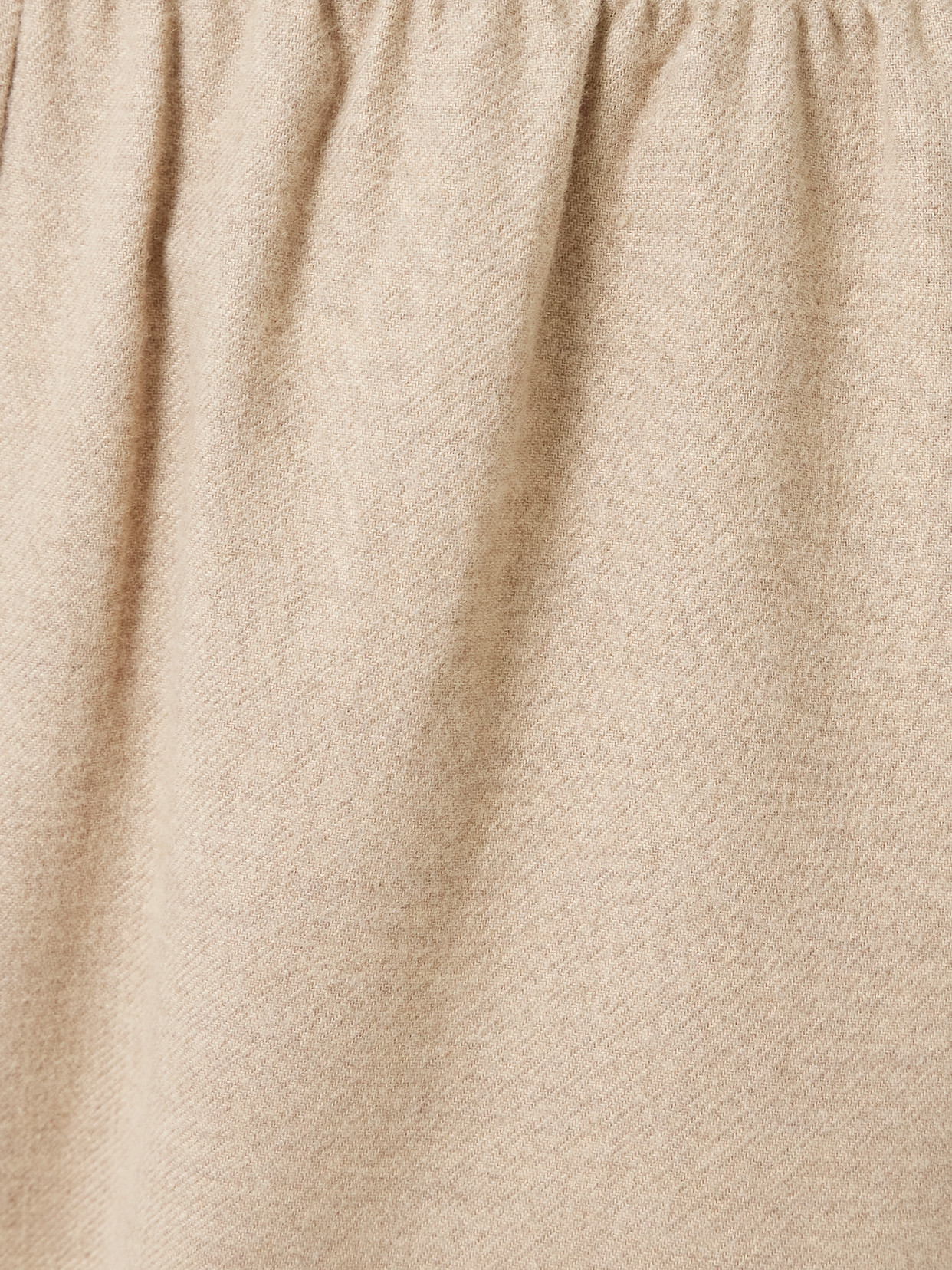 La Ligne Colby Cotton-flannel Wide-leg Pants In Brown