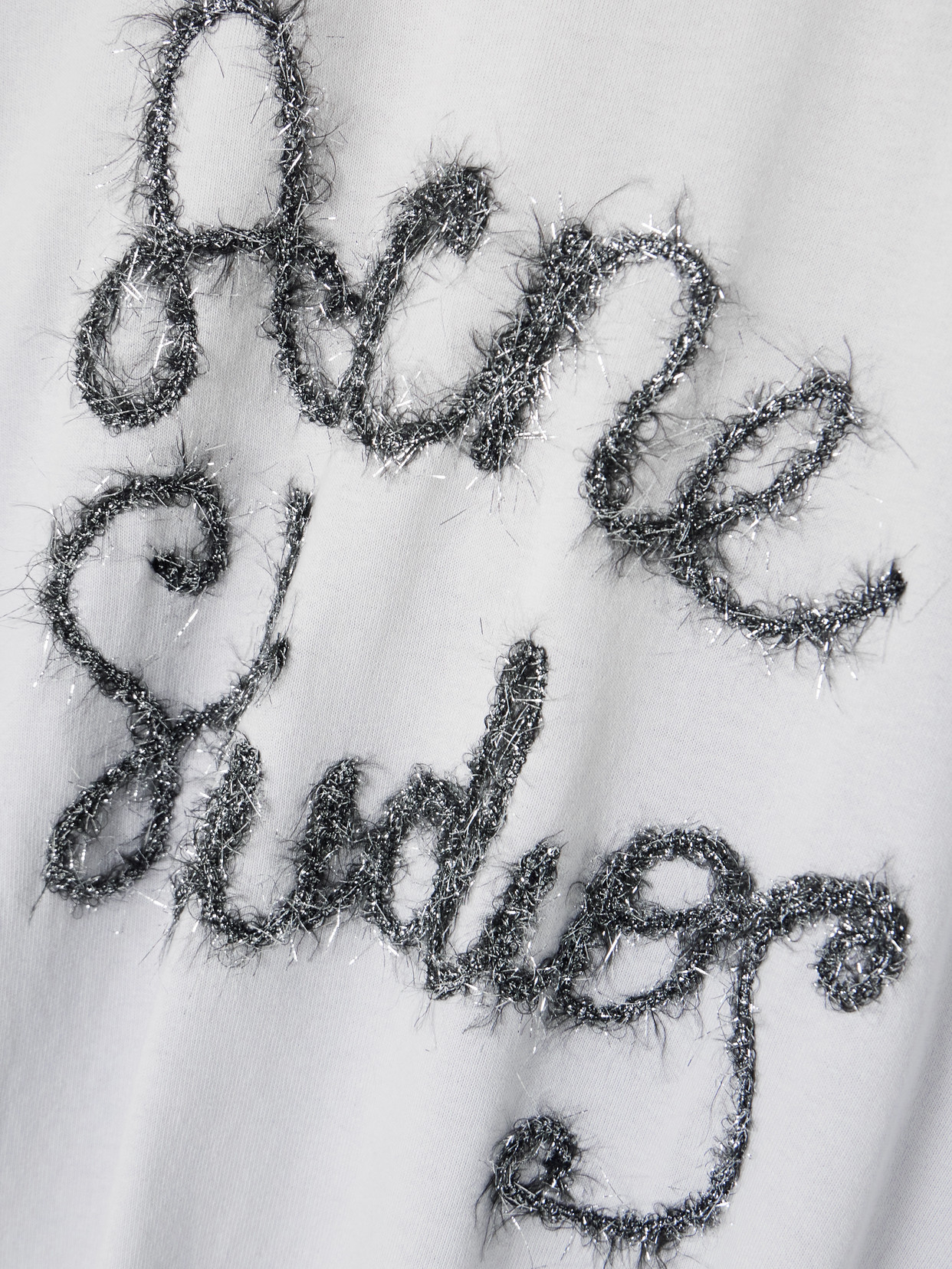 Acne Studios Layered Embroidered Cotton-jersey And Poplin T-shirt In Blue