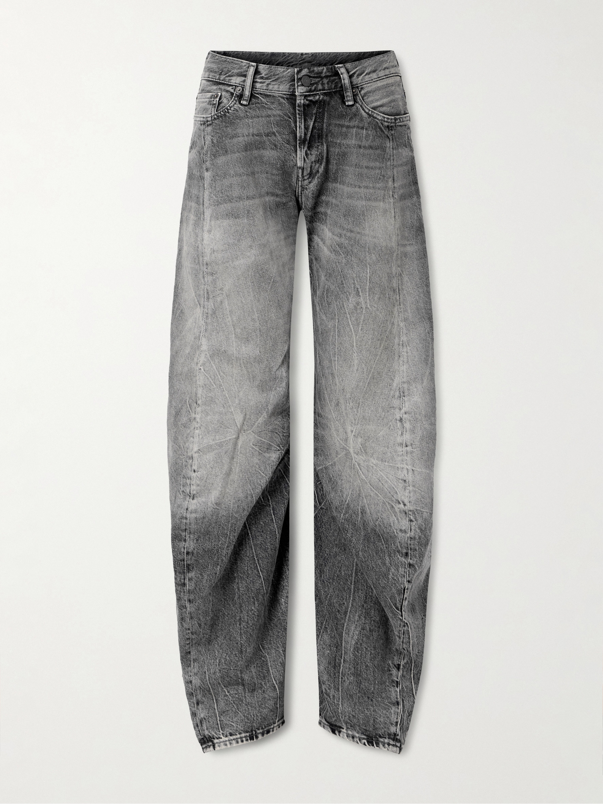 Acne Studios 2006F low-rise barrel-leg jeans