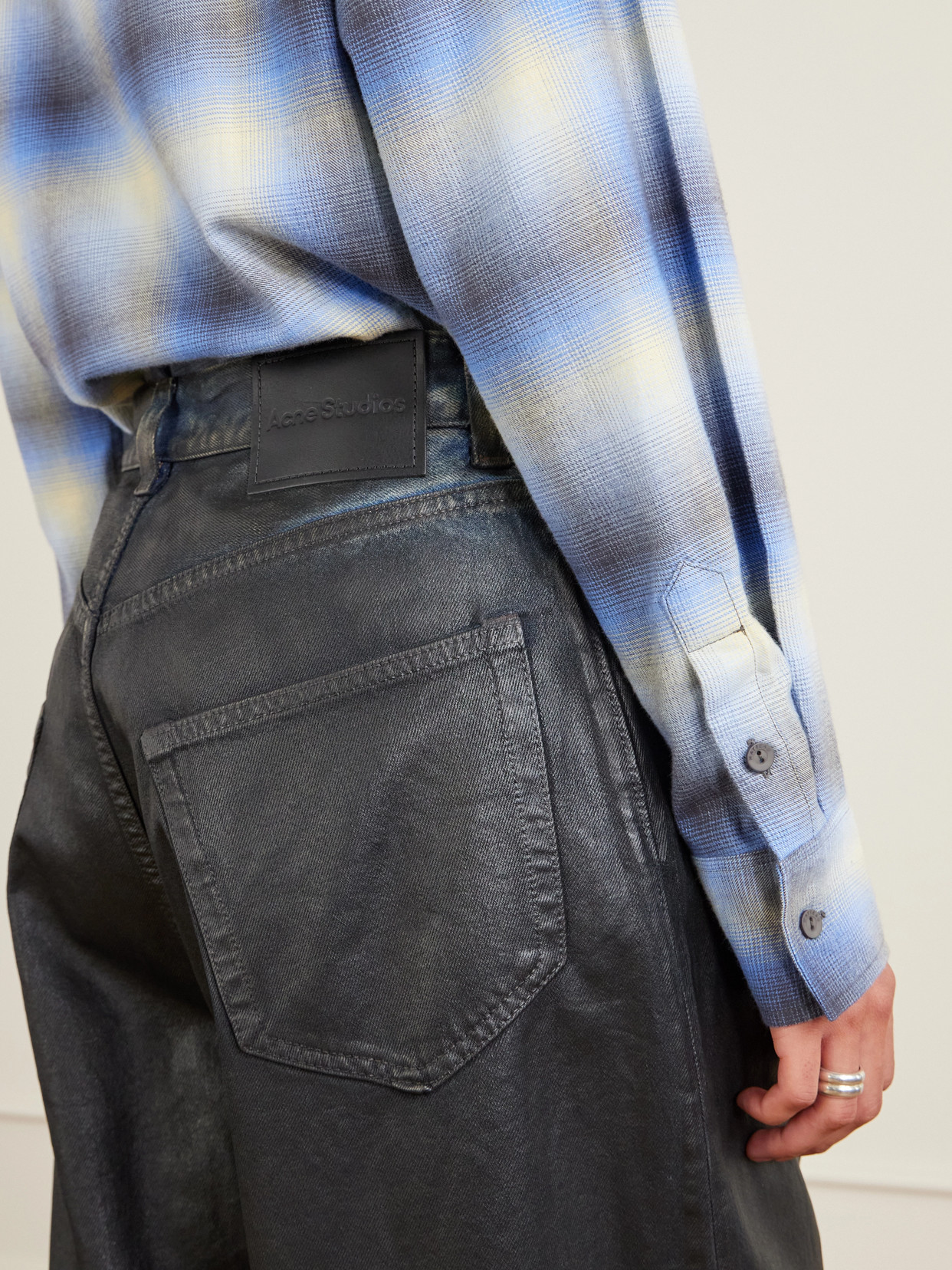 2023 Coated Wide- Leg