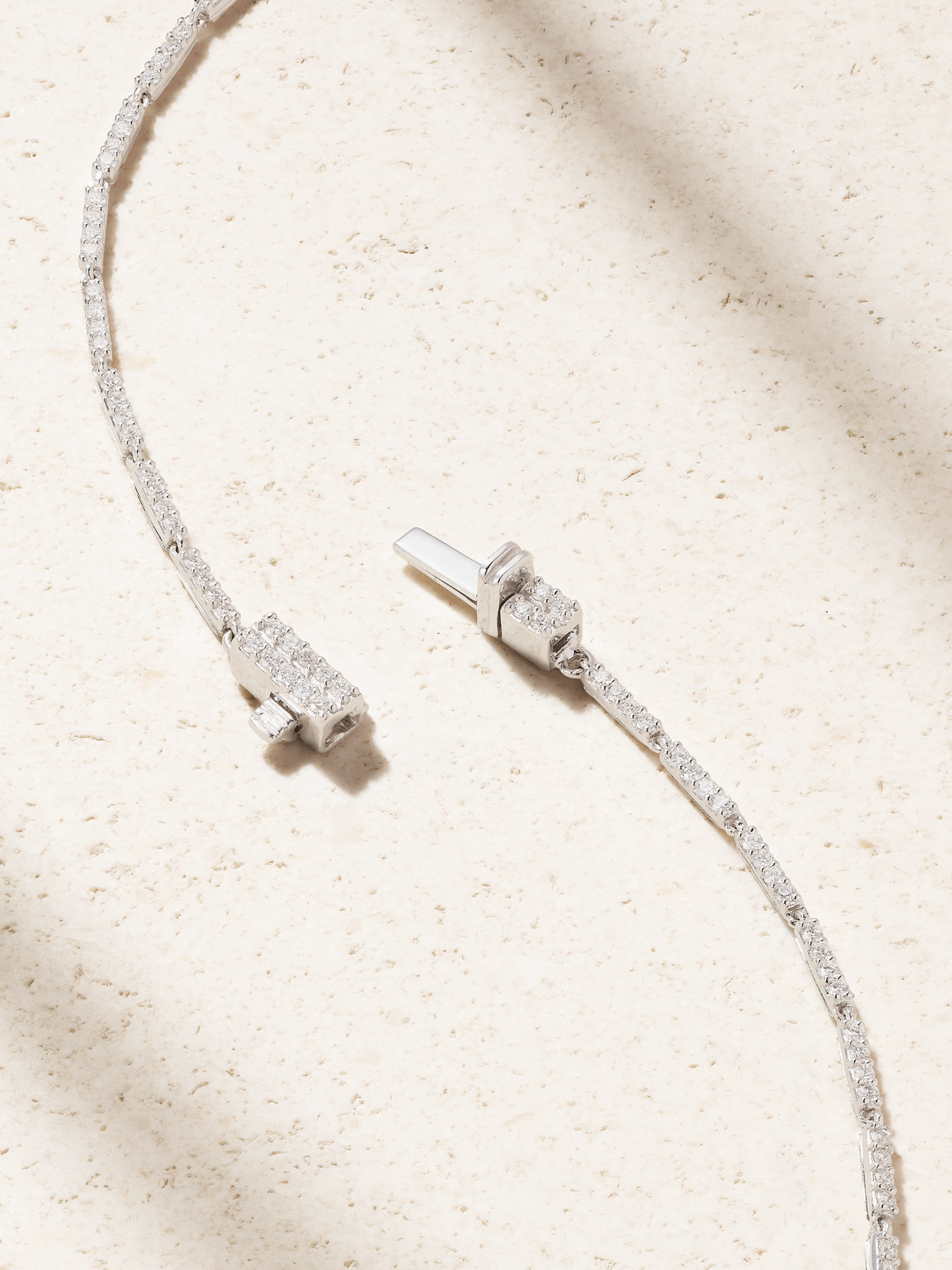 Yeprem 18-karat White And Yellow Gold Diamond Necklace In Gold