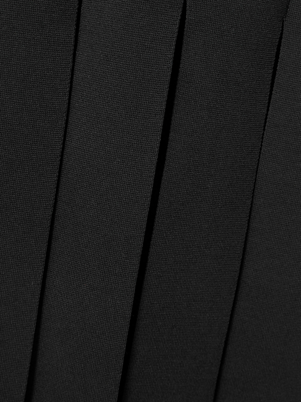 Joseph Lagny Fringed Knitted Midi Skirt In Black