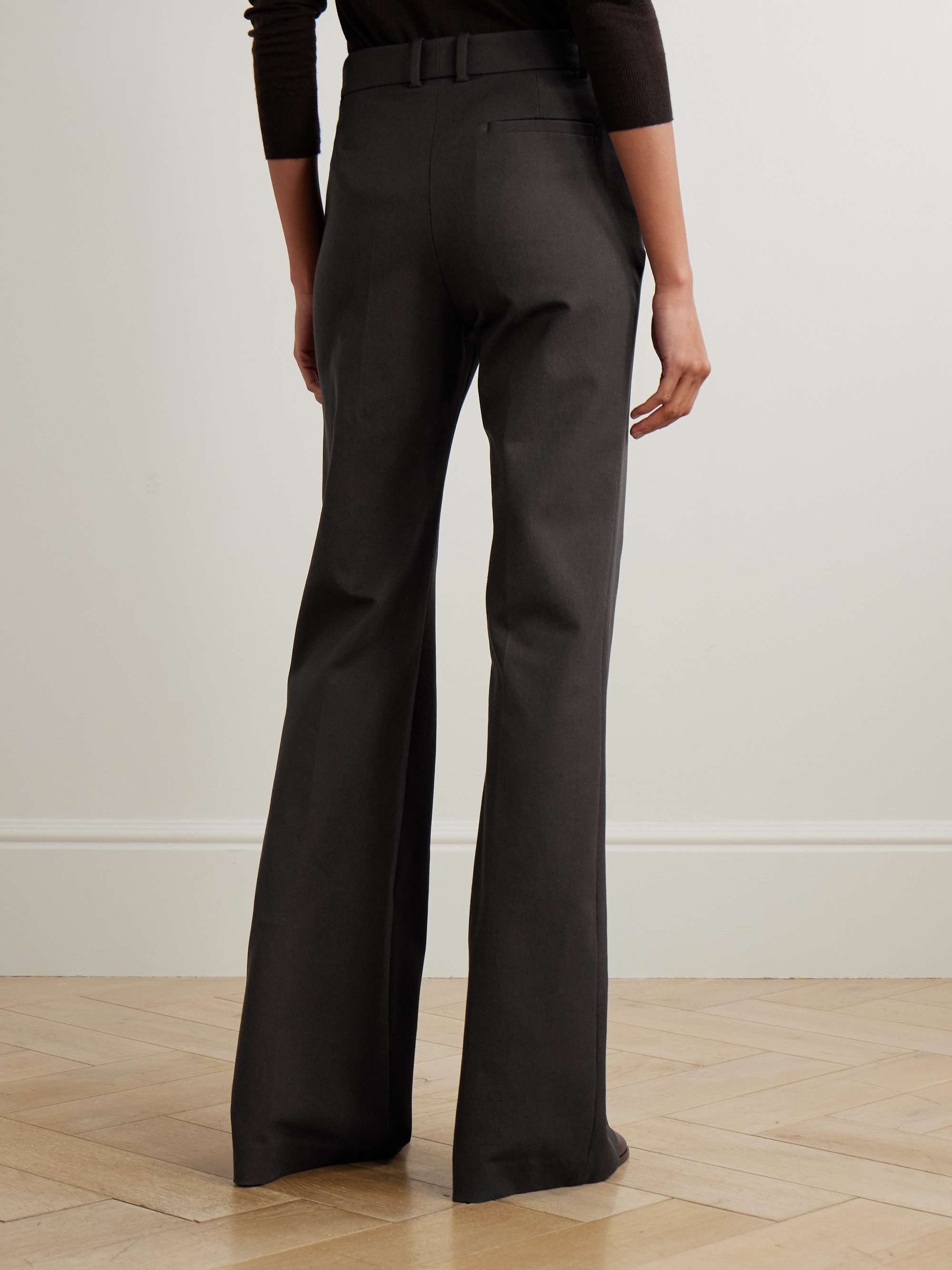 JOSEPH Tafira stretch-gabardine straight-leg pants | NET-A-PORTER