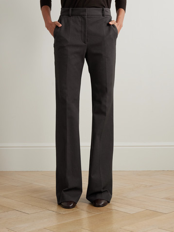 JOSEPH Tafira stretch-gabardine straight-leg pants