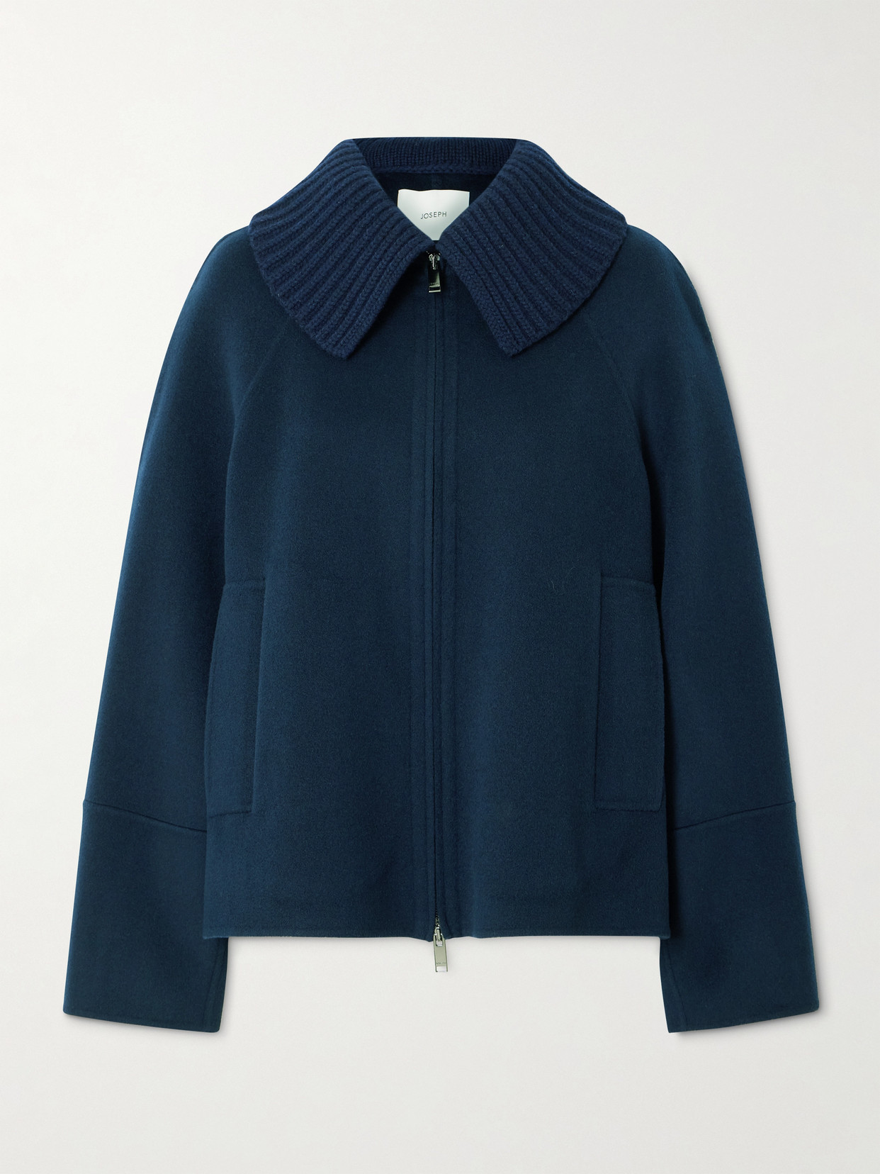 Joseph Cooksey Wool And Cashmere-blend Jacket In Blue