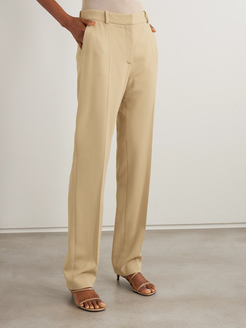 JOSEPH Colburn cady straight-leg pants