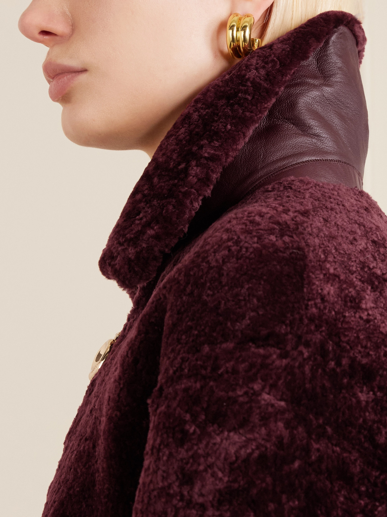 Shearling Bomber Jacket