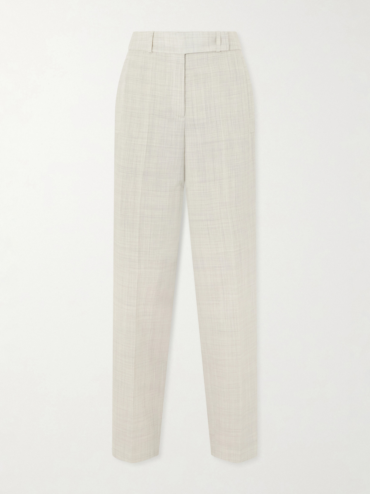 Joseph Zen Wool-twill Straight-leg Pants In Neutral