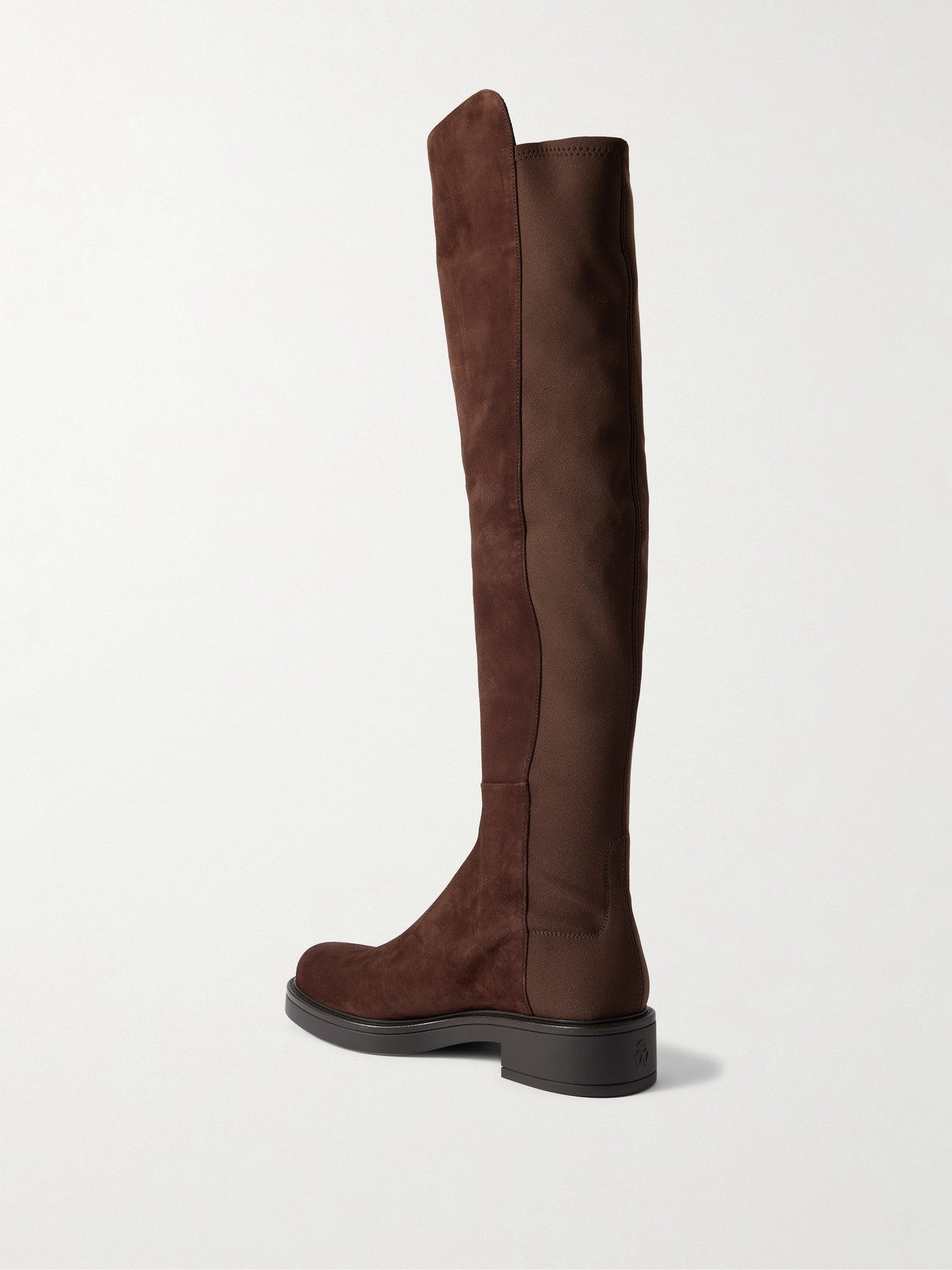 5050 Celia Suede And Stretch Over-The-Knee Boots