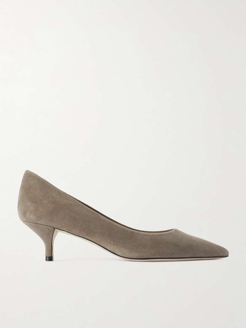 Stuart Weitzman Stuart Power Suede Pumps