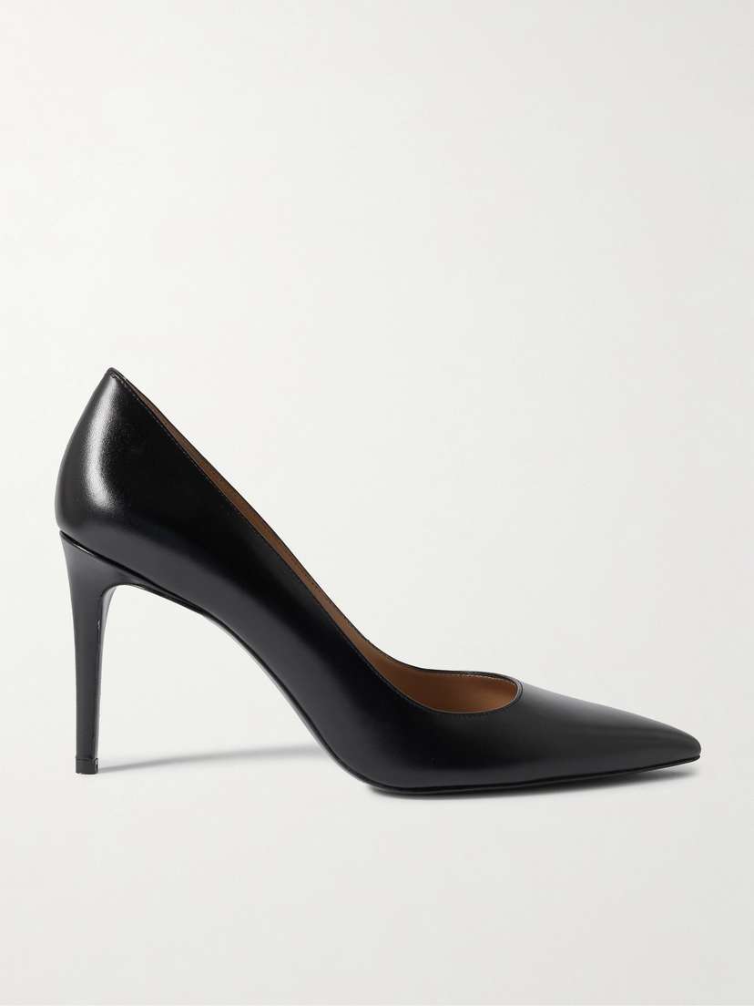 Stuart Weitzman Stuart Power Leather Pumps