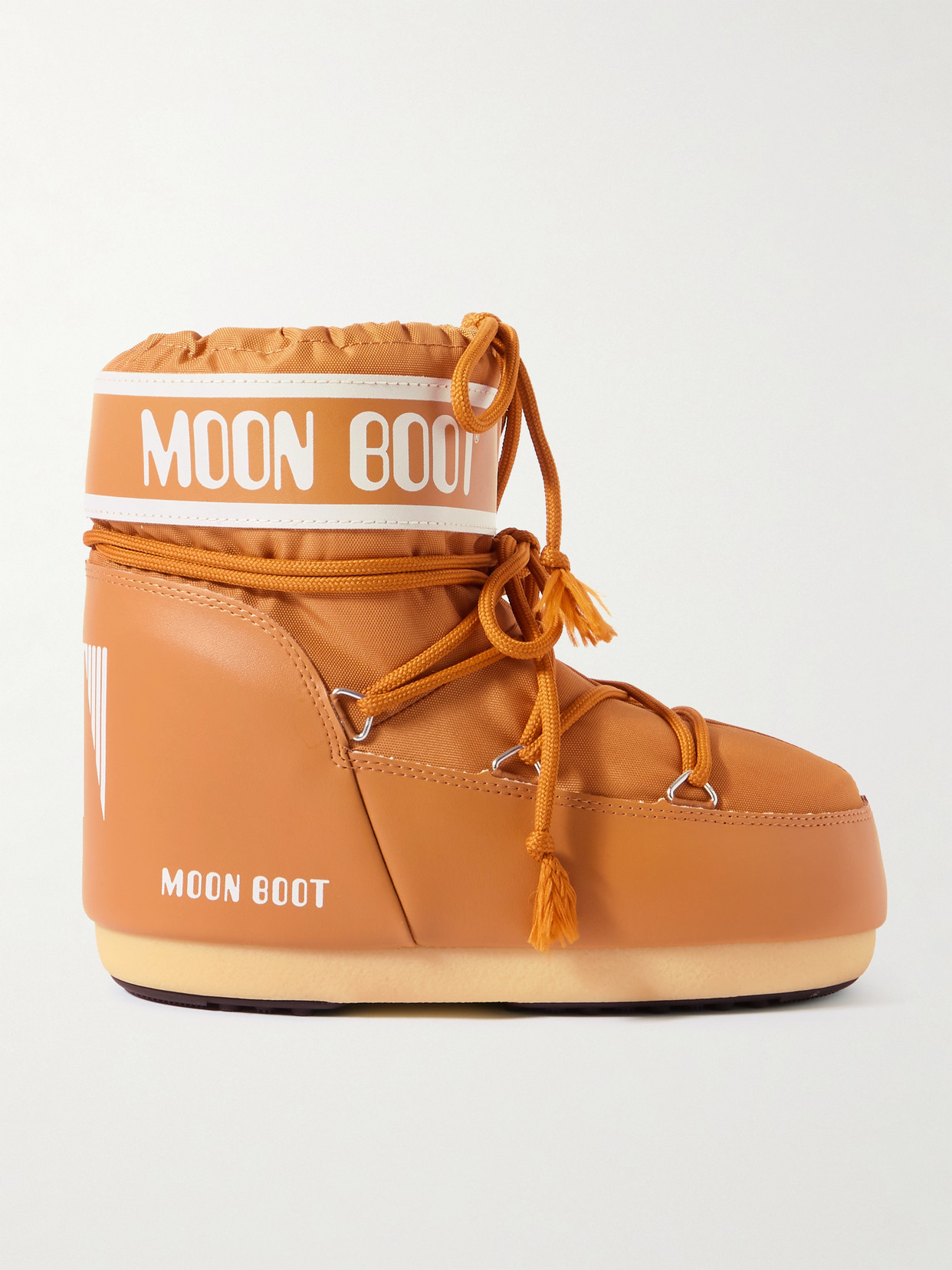 Moon Boot Icon Low Shell Snow Boots In Brown
