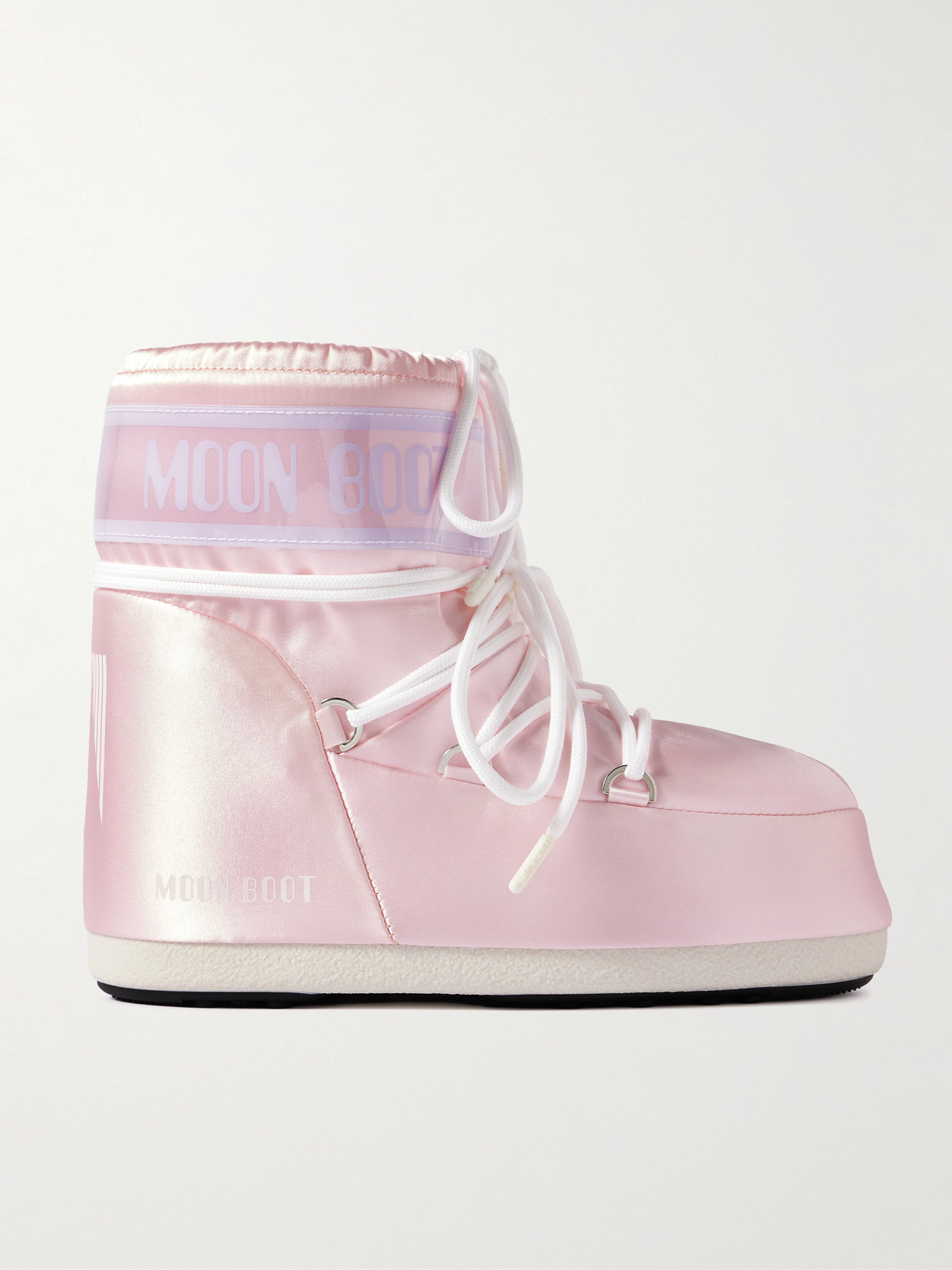 Moon Boot Icon Low Shell Snow Boots In Pink